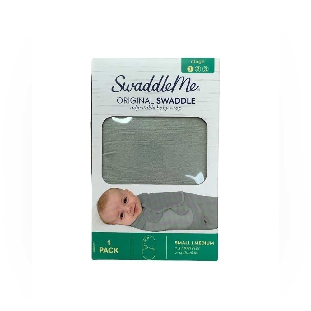 Swaddle Me NWT Size Small/Medium, 0-3 Months in Grey